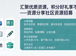 社区资源招募