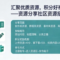社区资源招募