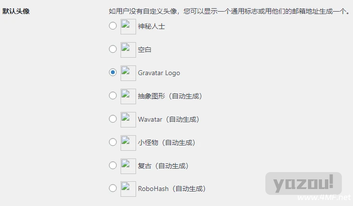 配置wordpress:解决头像不显示问题(WordPressP 6.7.1测试可用）