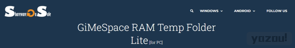 GiMeSpace RAM Temp Folder – 内存临时文件夹工具 [终身授权][Windows][$15→免费]