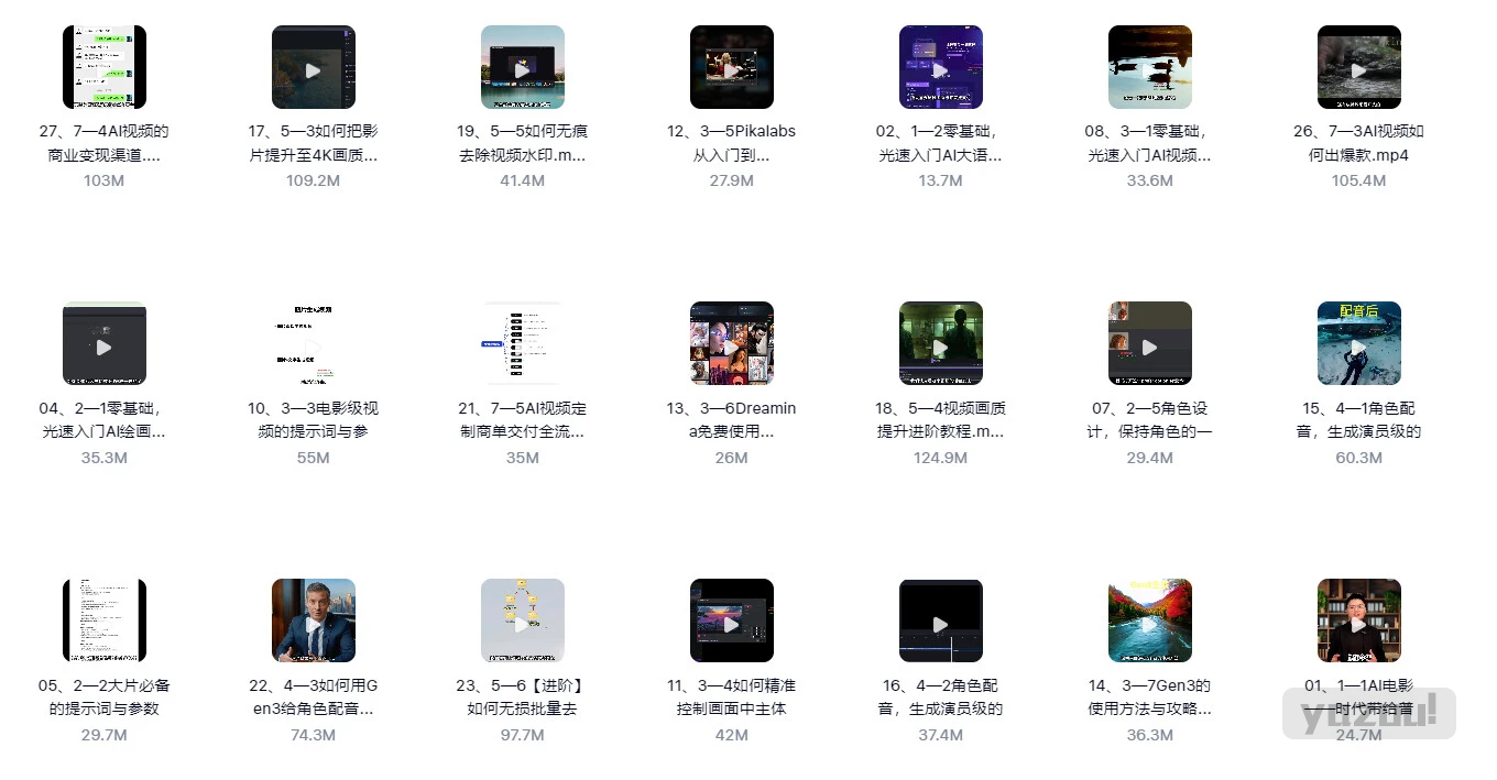 个人就能做电影 - AI电影制作实操课
