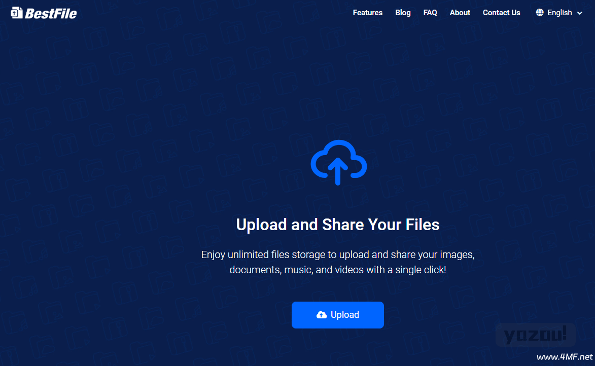 bestfile.io 免费5GB分享网盘 网页版
