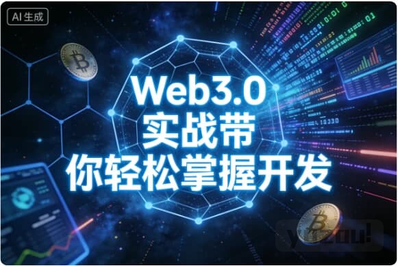 Web3.0实战开发课程 | 从零掌握区块链 + 去中心化应用开发