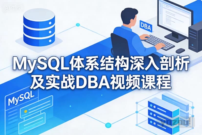 MySQL体系结构深入剖析及实战DBA视频课程