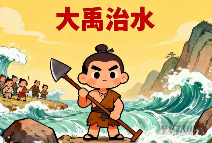 动画片《大禹治水》，带孩子领略华夏智慧与治水精神